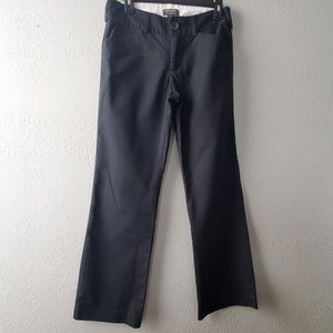 Black Banana Republic straight leg trousers